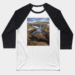 Snowy Falls Baseball T-Shirt